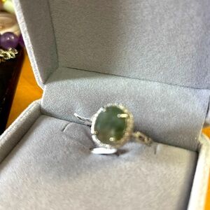 291R. Moss Agate Ring 🎈RESERVED🎈KAIT❣️